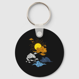 Aroace Pride Aro Ace Lgbtq Flag - Japanese Aromant Key Ring