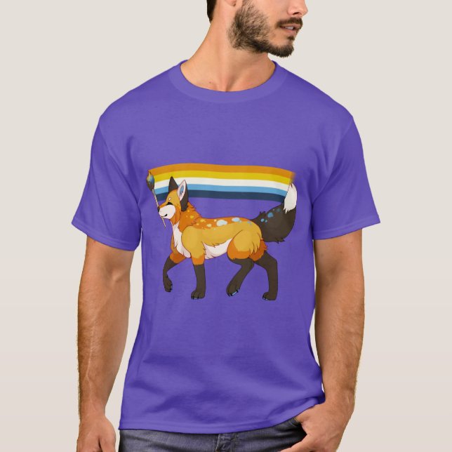 Aroace Pride Fo friends T-Shirt (Front)