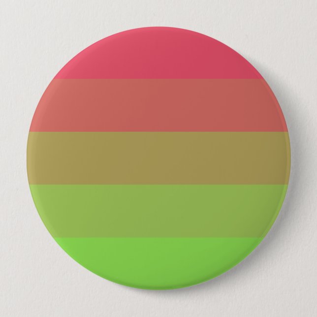 Aroflux Pride Flag 10 Cm Round Badge (Front)