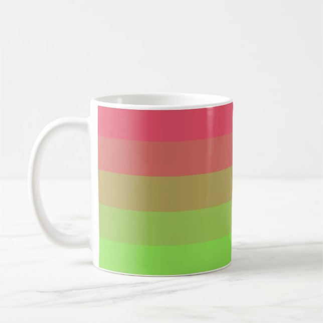 Aroflux Pride Flag Coffee Mug (Left)