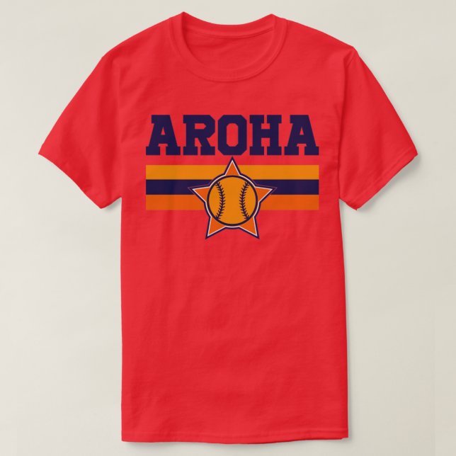 Aroha Baseball T-Shirt (Design Front)