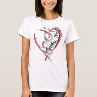 Aroha Nui - Deep love - white T-Shirt