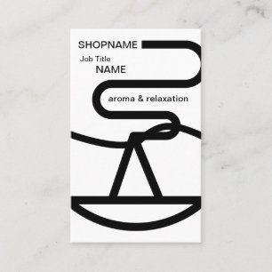 Aroma/Massage/Therapy/Chiropractic Business Card