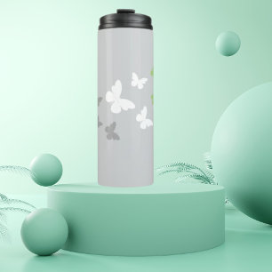 Aromantic Pride Butterfly Trail Thermal Tumbler