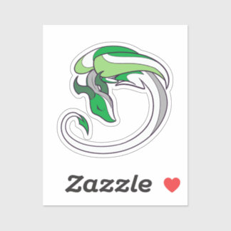 Aromantic Pride Dragon