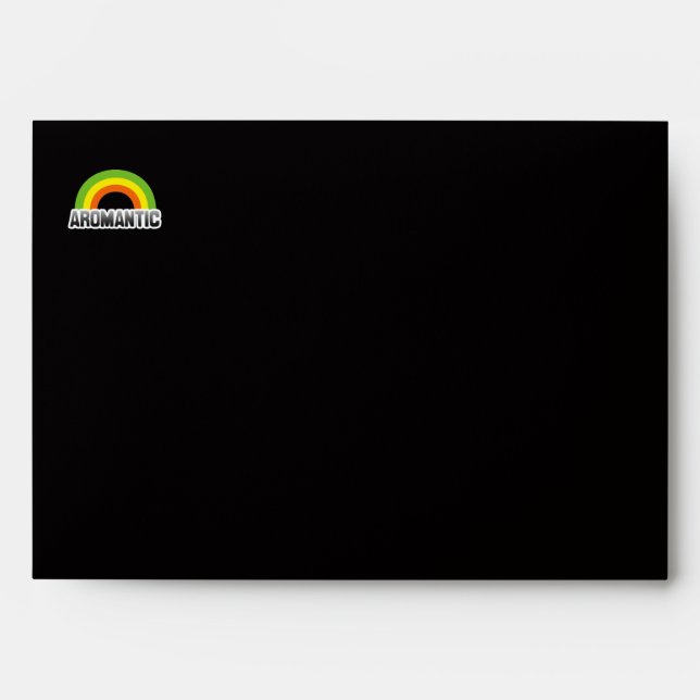 Aromantic Pride Envelope (Front)
