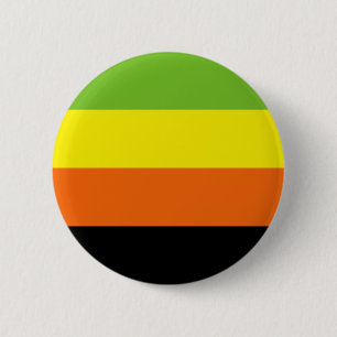 Aromantic Pride Flag 6 Cm Round Badge
