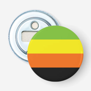 Aromantic Pride Flag Bottle Opener