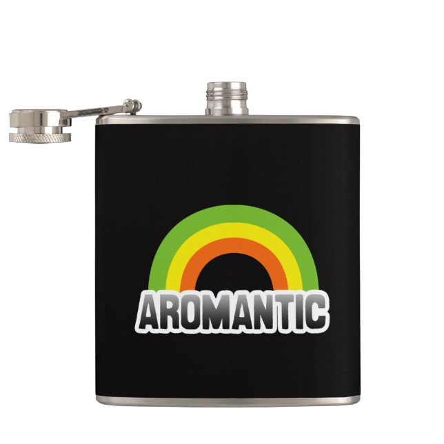 Aromantic Pride Hip Flask (Opened)
