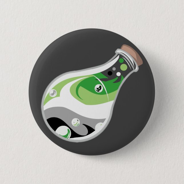 Aromantic Pride Potion Button (Front)