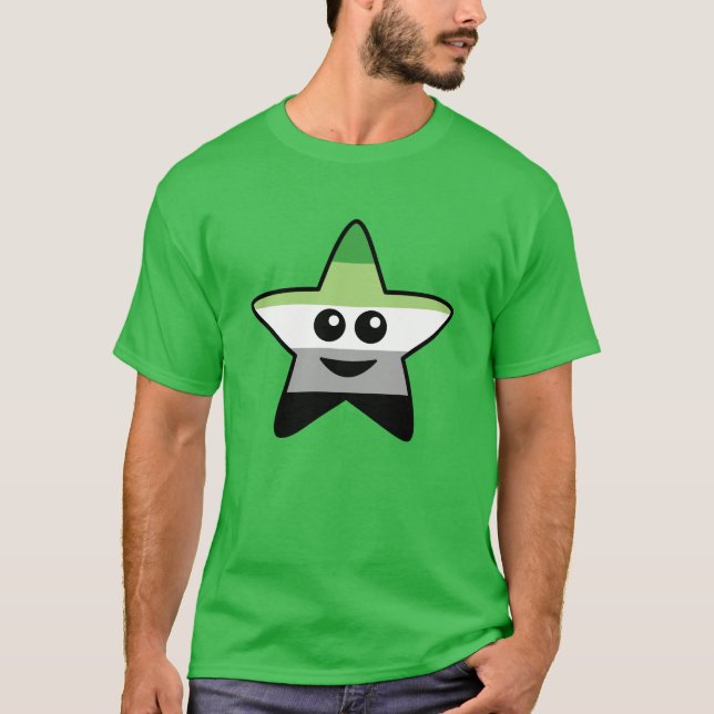Aromantic Star T-Shirt (Front)