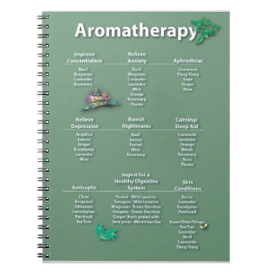 Aromatherapy Quick Reference Chart Notebook