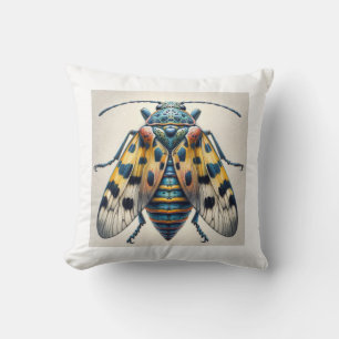 Aromia Beetle 130624IREF122 - Watercolor Cushion
