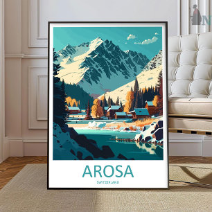 Arosa Print Arosa Home DÃ©cor Switzerland Art Prin