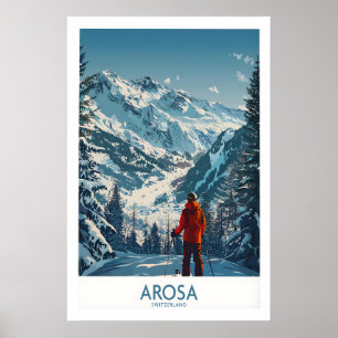 Arosa Wall Art Print Switzerland 1