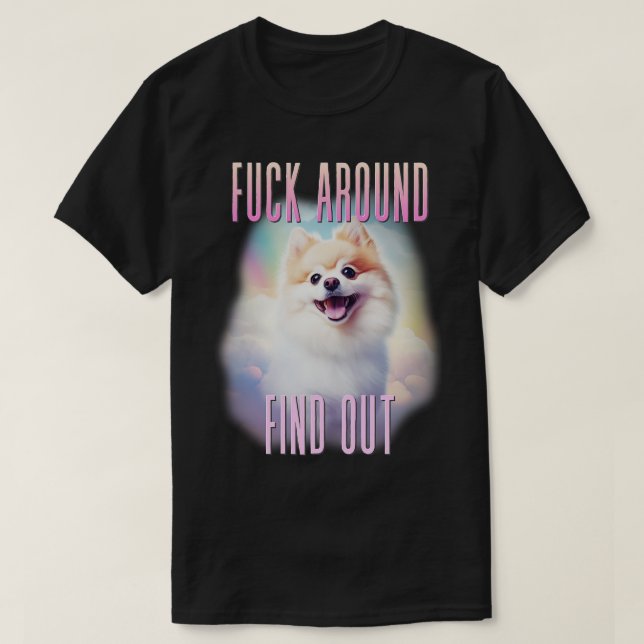 Around Find Out 16 T-Shirt (Design Front)