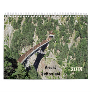 around Switzerland 2018 calendar