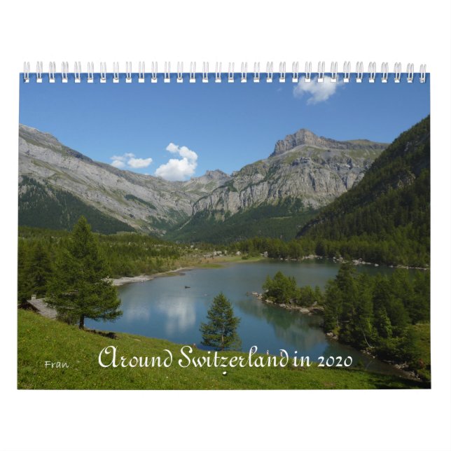 around Switzerland in 2020 Calendar (Cover)