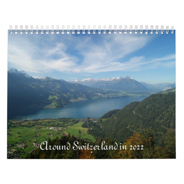 around Switzerland in 2022 Calendar (Cover)