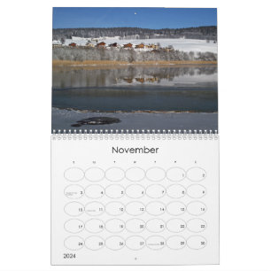 around Switzerland in 2024 Calendar