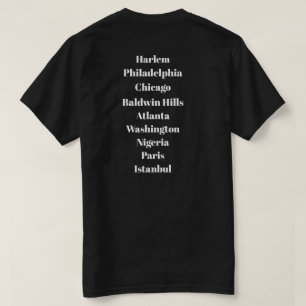 "around the block, around the world," HWM T-Shirt