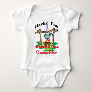 Around the Campfire Baby Bodysuit