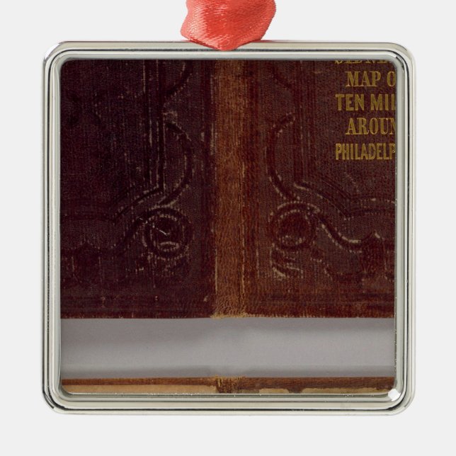 Around the City of Philadelphia Metal Ornament (Front)