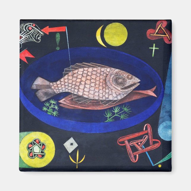 Around the Fish, Paul Klee Magnet (Front)