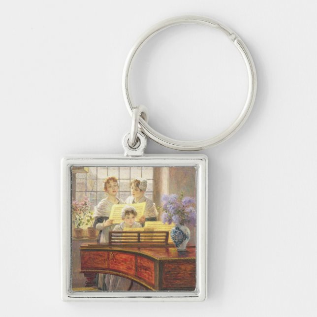 Around the Piano Key Ring (Front)