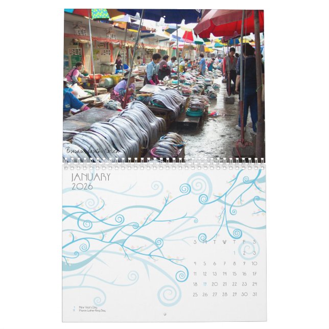 Around the World 2009 Calendar (Jan 2026)