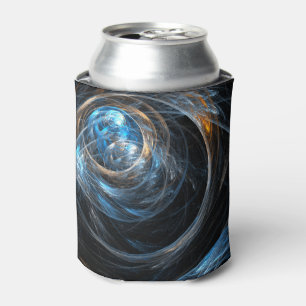 Around the World Abstract Art Can Cooler
