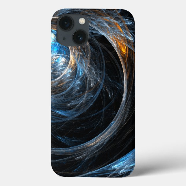 Around the World Abstract Art Case-Mate iPhone Case (Back)