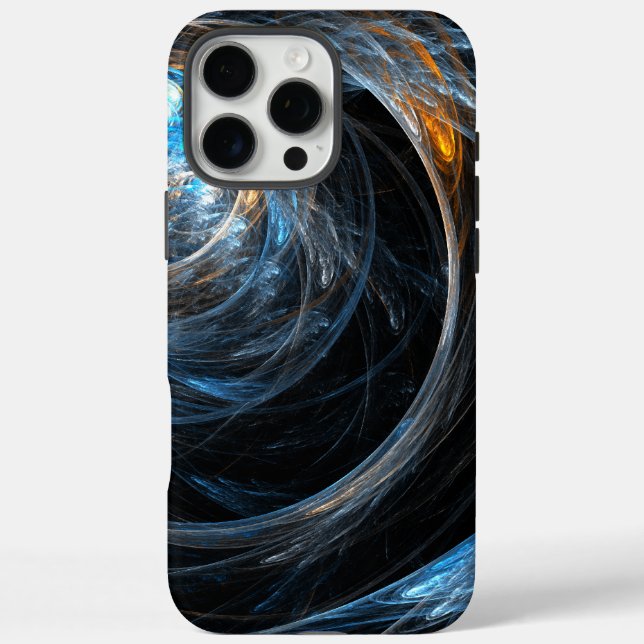 Around the World Abstract Art Case-Mate iPhone Case (Back)