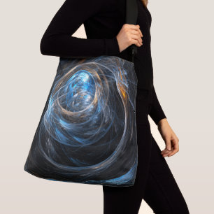 Around the World Abstract Art Cross Body Crossbody Bag