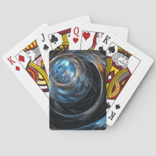 Around the World Abstract Art Playing Cards