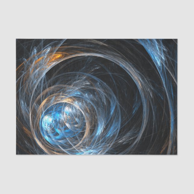 Around the World Abstract Art Tissue Paper (Front)