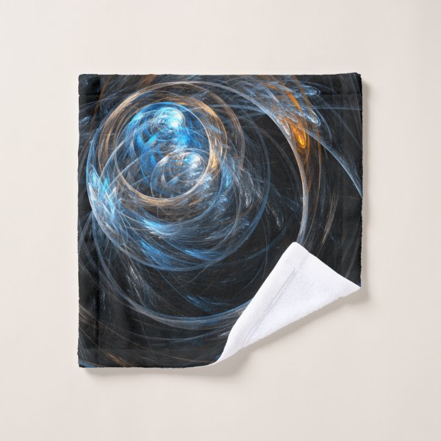 Around the World Abstract Art Wash Cloth (Wash Cloth)