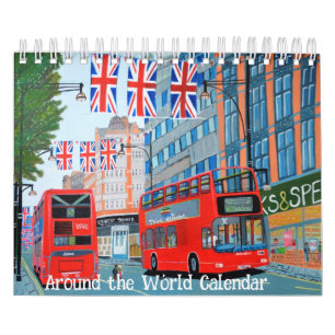 Around the World Calendar 