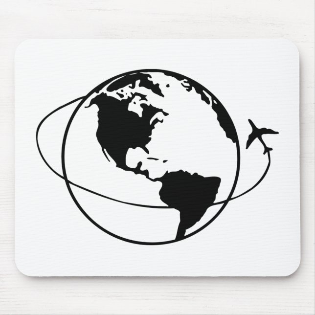 Around the World Mouse Pad (Front)