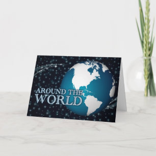 around the world starshine invitation