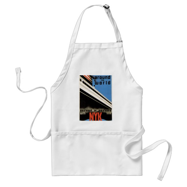 Around the World with NYK Standard Apron (Front)