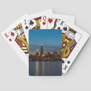 Around Willis At Night Playing Cards