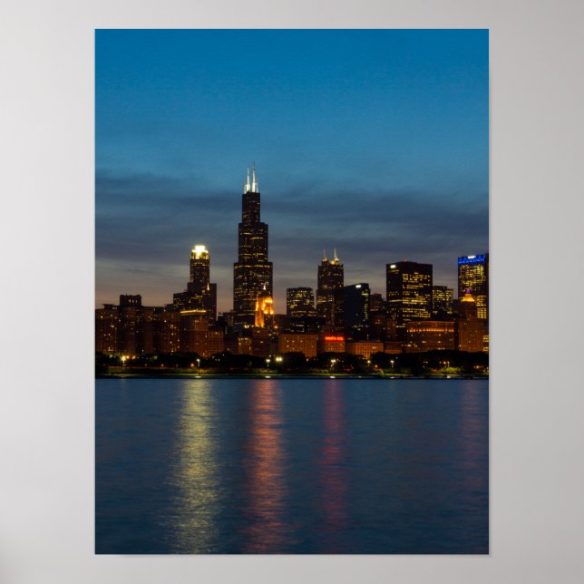 Around Willis At Night Poster (Front)