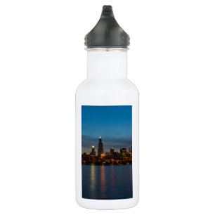 Around Willis At Night Water Bottle