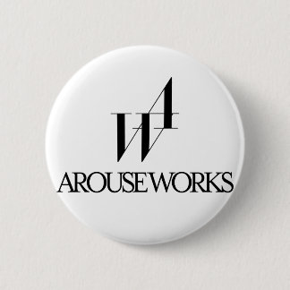 AROUSE WORKS logo 6 Cm Round Badge