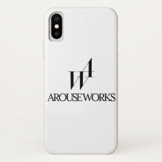 AROUSE WORKS logo iPhone X Case