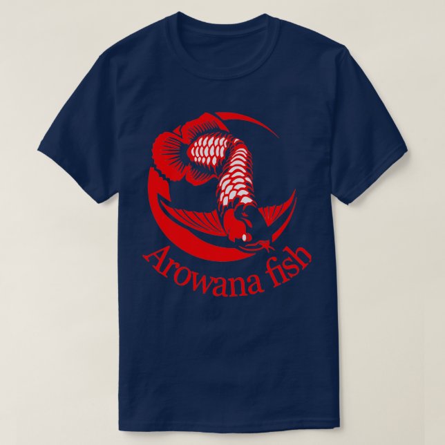 Arowana fish Classic TShirt (Design Front)
