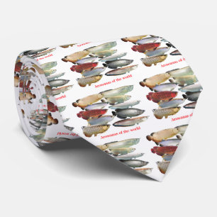 Arowanas of the world tie
