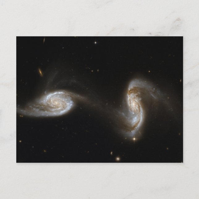 ARP240 Galaxies Hubble Space Telescope Postcard (Front)