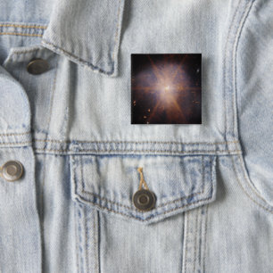Arp 220 Lights Up The Night Sky 15 Cm Square Badge
